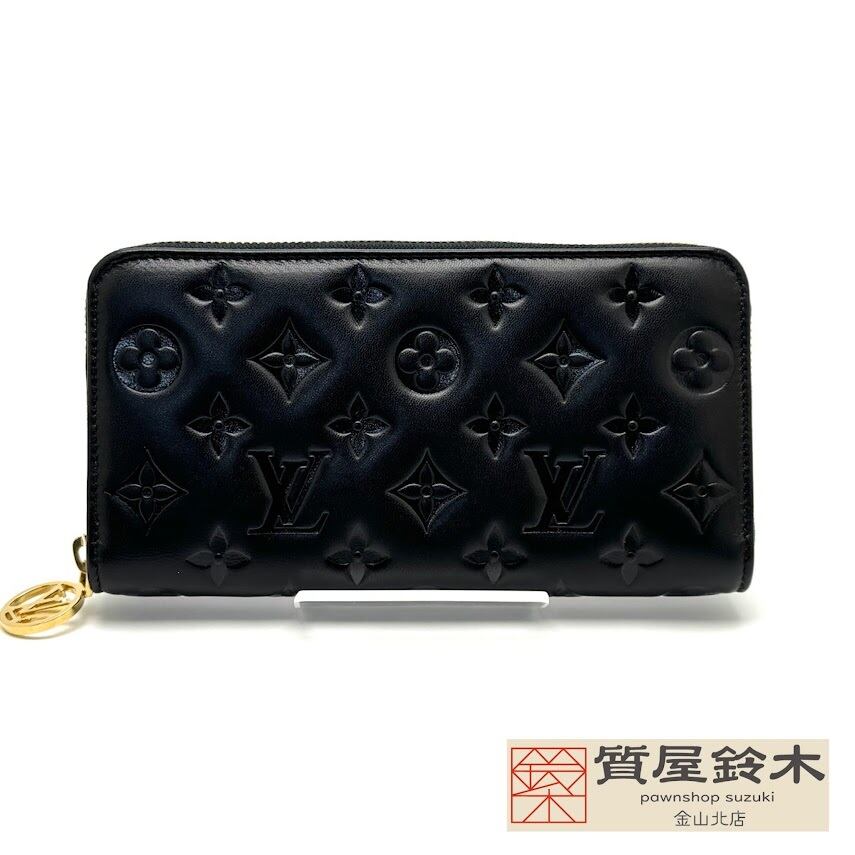 ゆずさま専用 Louis Vuitton✩ヴィクトリーヌ✩黒 財布 新品未使用 中古A】ルイ・ヴィトン ポルトフォイユ・ヴィクトリーヌ 3つ折り財布