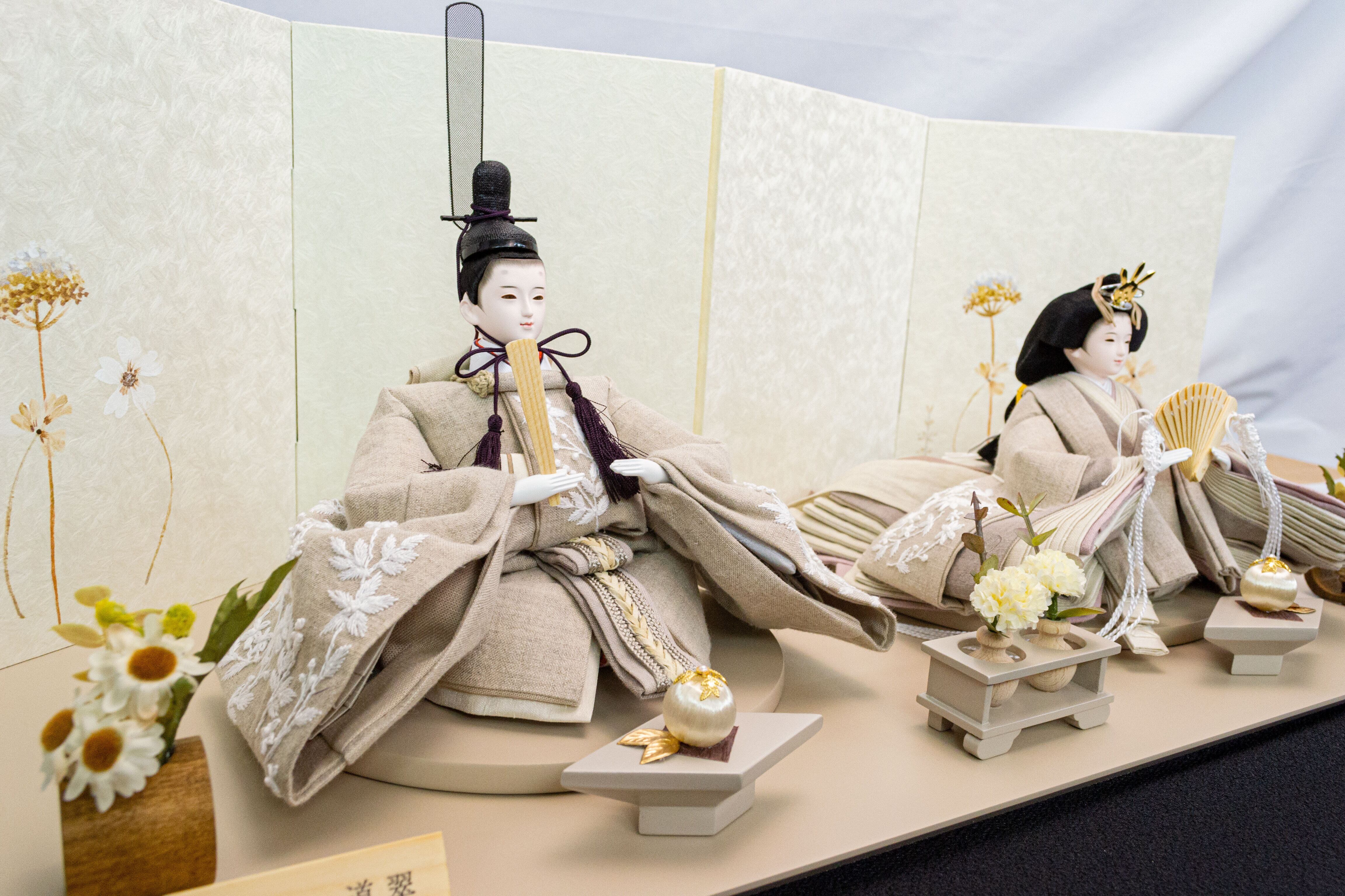 平安道翠作　親王飾り