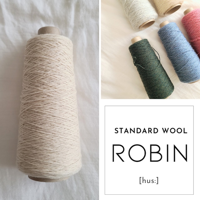 【毛糸】Robin ロビン｜[hus:] Factory STANDARD WOOL