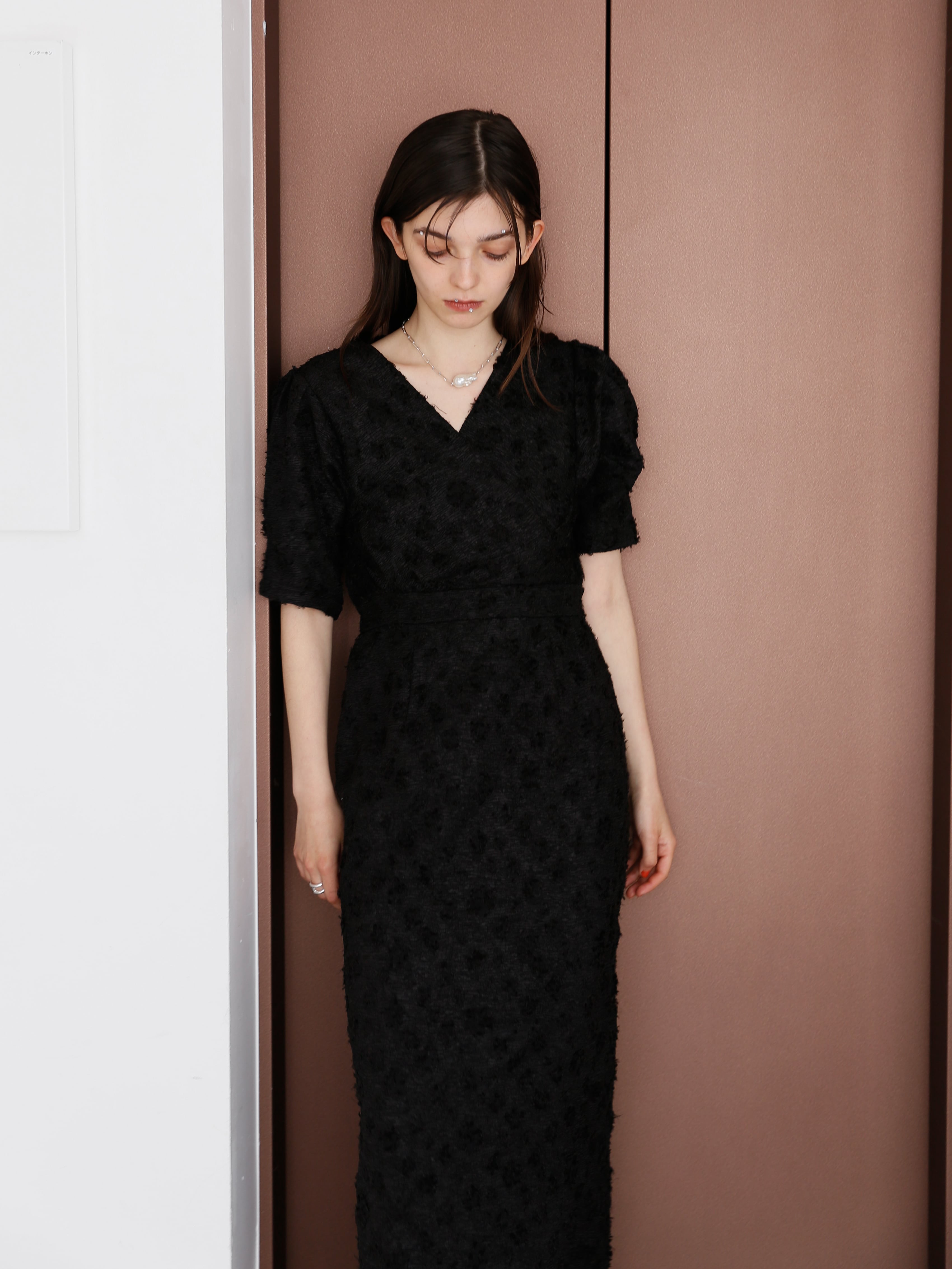 v-neck maxi onepiece | Katrin TOKYO