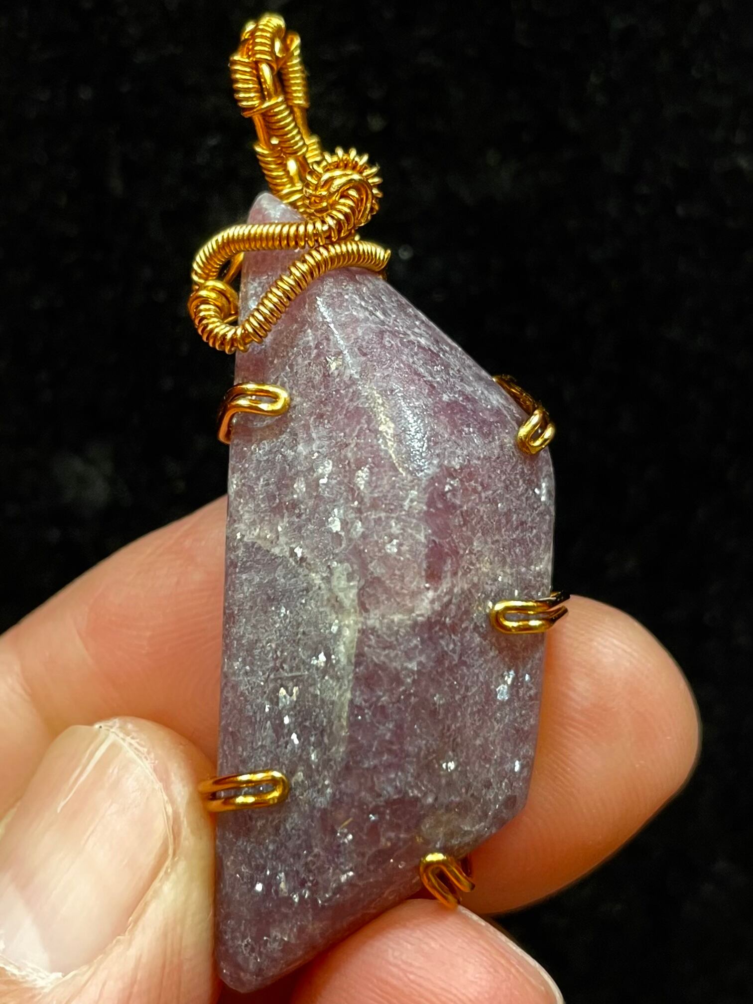 10) 採掘初期「ユーフォラライト44」ペンダントA