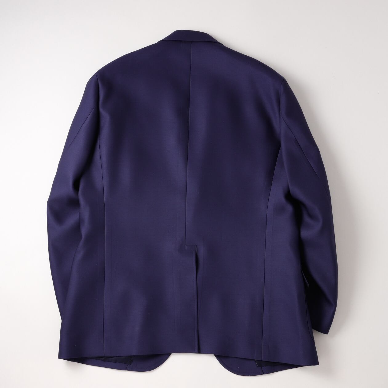 新品】MINTENS made in French special wool silk Vintage Fabric Navy