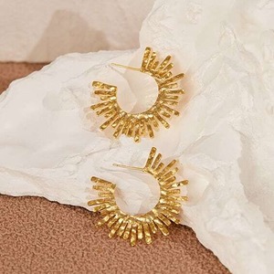 サンデザインピアス 10015