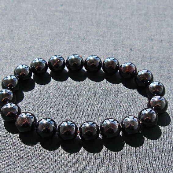 ガーネット ブレスレット 10mm 一点物 メール便可 [M便 1/10] 111-41391