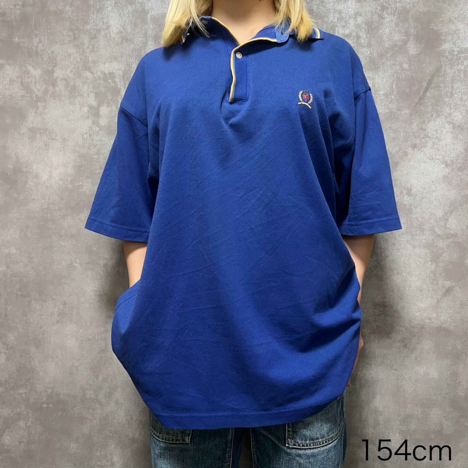 90s】TOMMY HILFIGER 半袖ポロシャツ M 刺繍 Vintage | 古着屋OLDGREEN