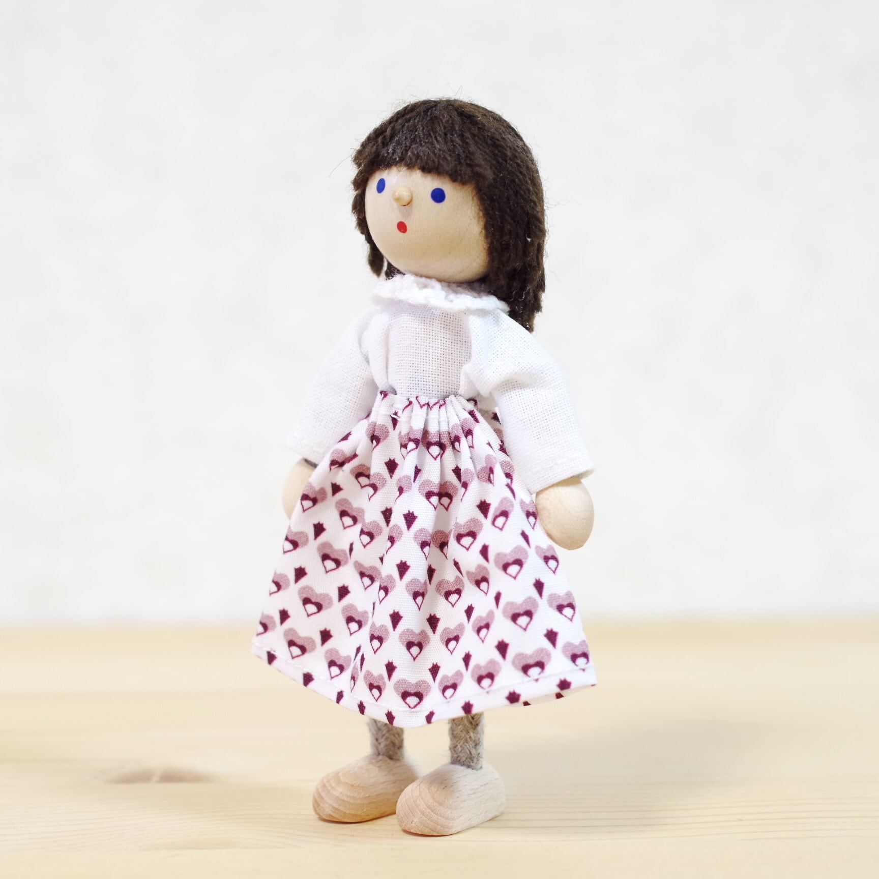 ヘアビック お母さん ハート柄 | 木のおもちゃ専門店 おもちゃ箱