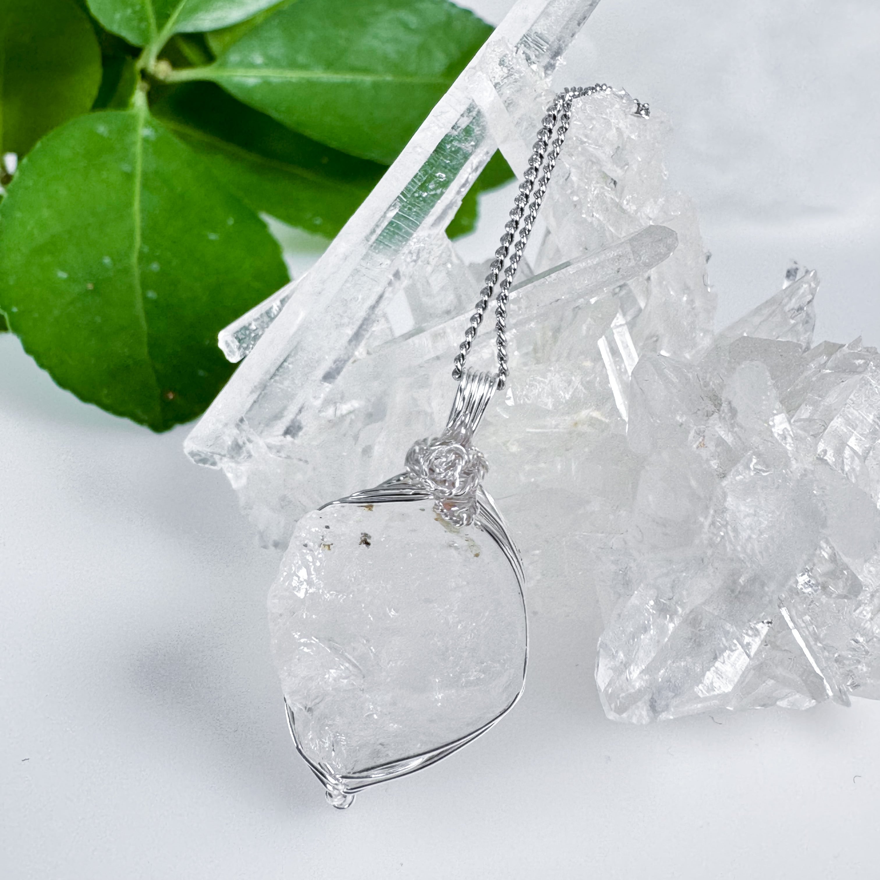 高千穂水晶ネックレス | sunday shop〜宮崎水晶アクセサリー〜