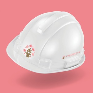 桜舞う「幸」と住まいのロゴ