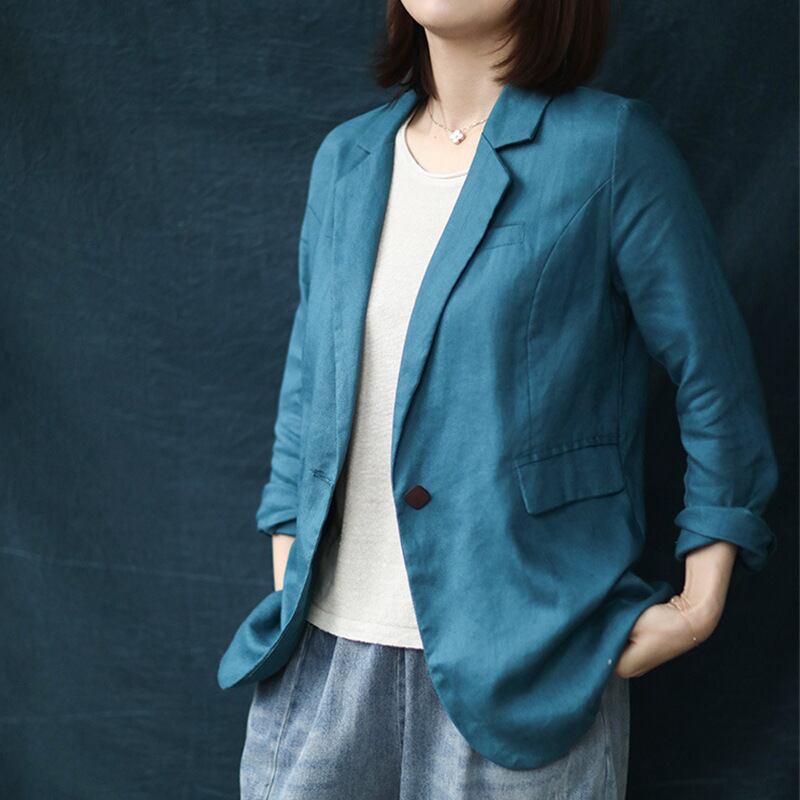 スタイルカラージャケット ルーズカジュアルオータム ロング 秋物 ピュア Yiranxuaディースワード30934041987