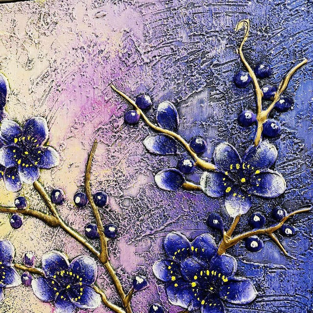 絵画 フラワー 花 紫 インテリア絵画 アートパネル インテリア 壁掛け 風景画 油絵 ポスター アート アートパネル リビング 玄関 プレゼント モダン アートフレーム おしゃれ 飾る 巣ごもり 55 65ｃｍ 送料無料 3qee Com