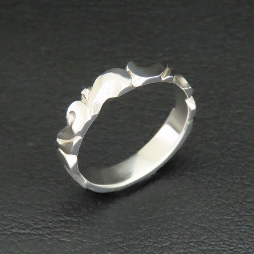 pt900 プラチナ900 唐草模様 アラベスク マリッジリング 結婚指輪 ダイヤモンド Grand Galleria 人気の定番アイテム  アクセサリー・ジュエリー