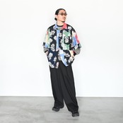 Leh / Patchwork Half Sleeve Shirts