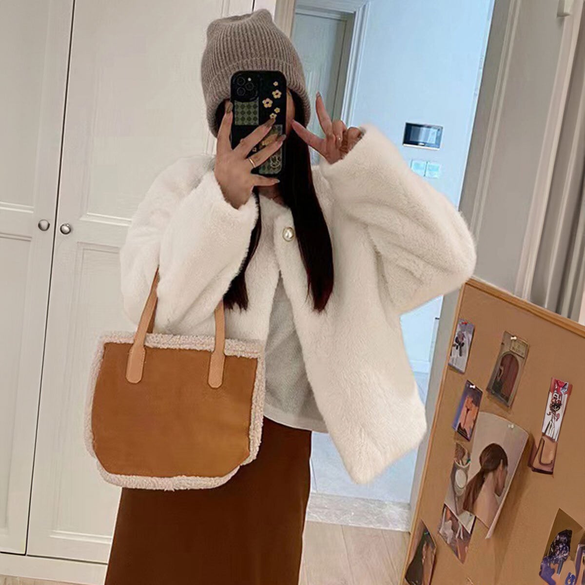 ファー ジャケット ふわふわ 秋冬 アウター レディース 韓国 きれいめ 大人 かわいい おしゃれ カジュアル 通勤 通学 暖かい 羽織り 上品 大人可愛い 大人女子