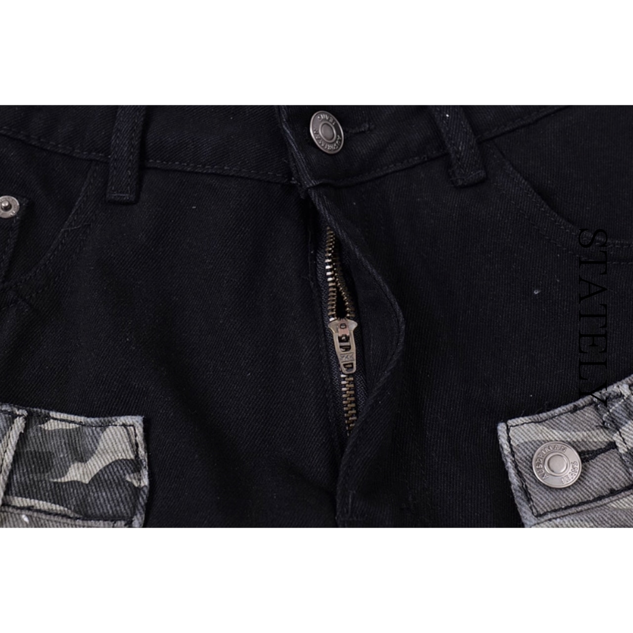 ダブルトーン迷彩カーゴwideパンツ_B23・画像9