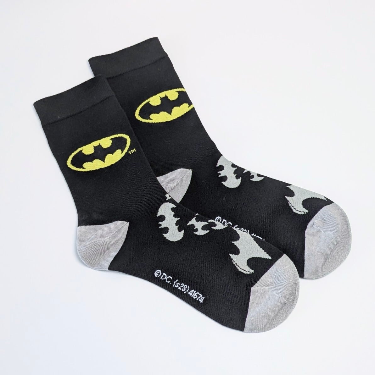 ♧【 crew socks / クルーソックス 】BATMAN ( バットマン ) / 靴下 / ソックス〚アメリカン雑貨 アメトイ〛