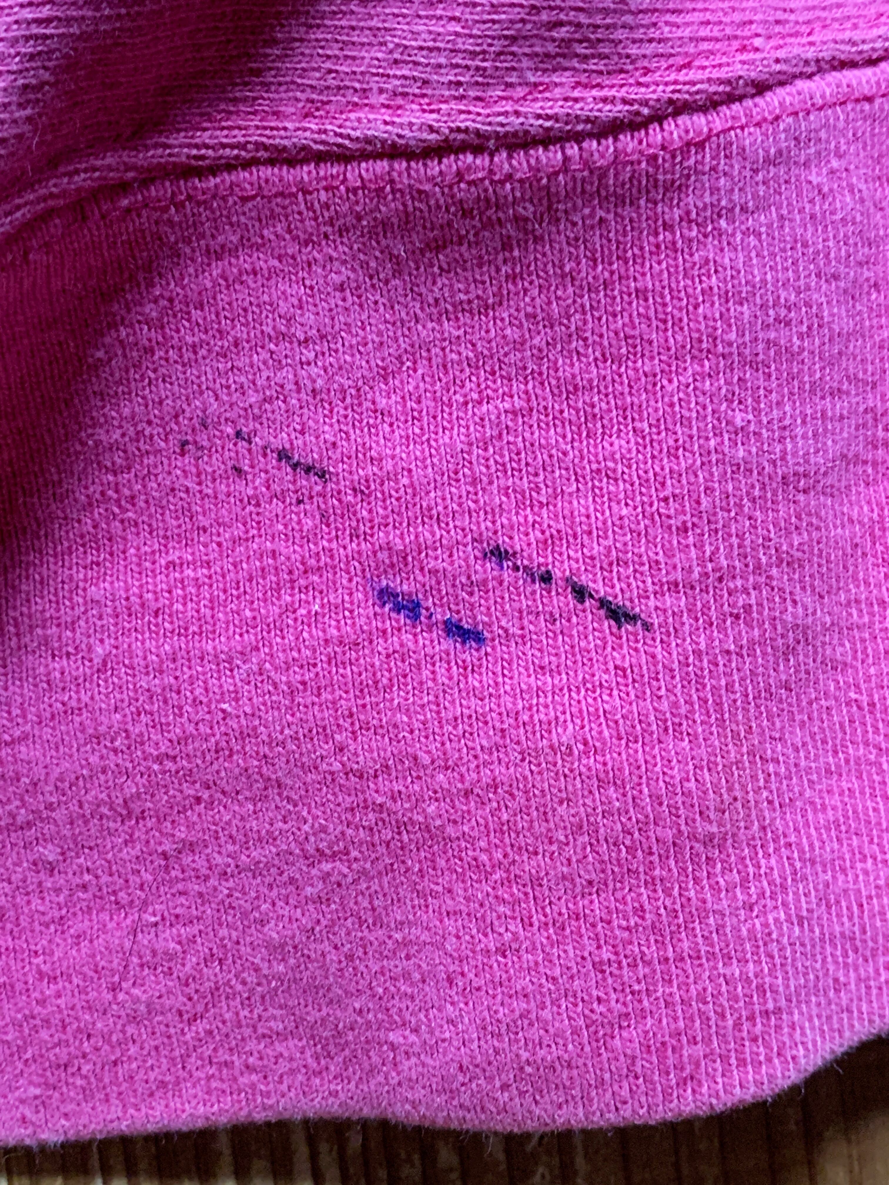 80's Champion  チャンピオンRW 無地 チェリーピンク 表記(L) USA製