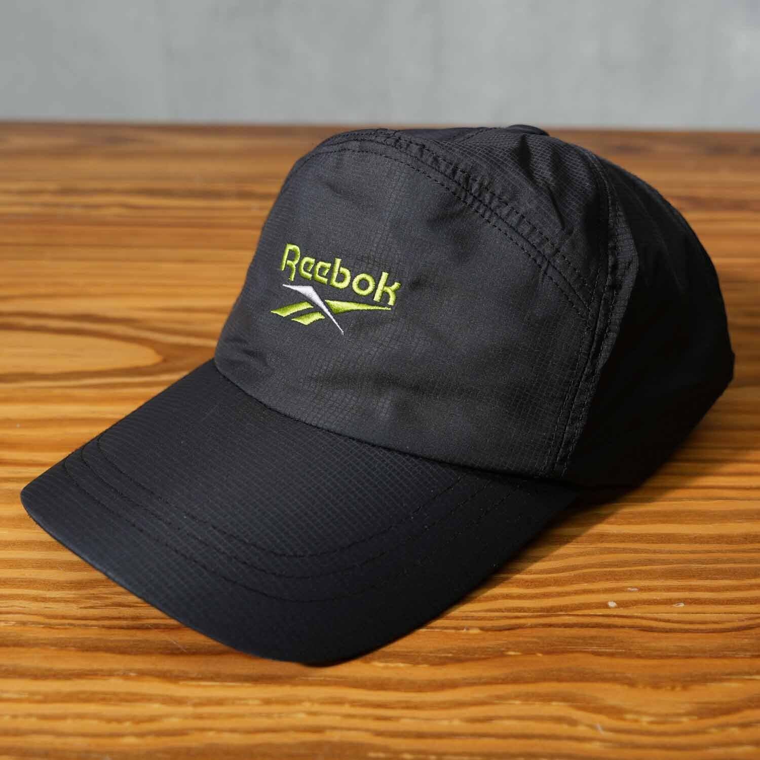 Reebok リーボック ロゴ刺繍 ナイロンキャップ 2000年代 MADE IN KOREA
