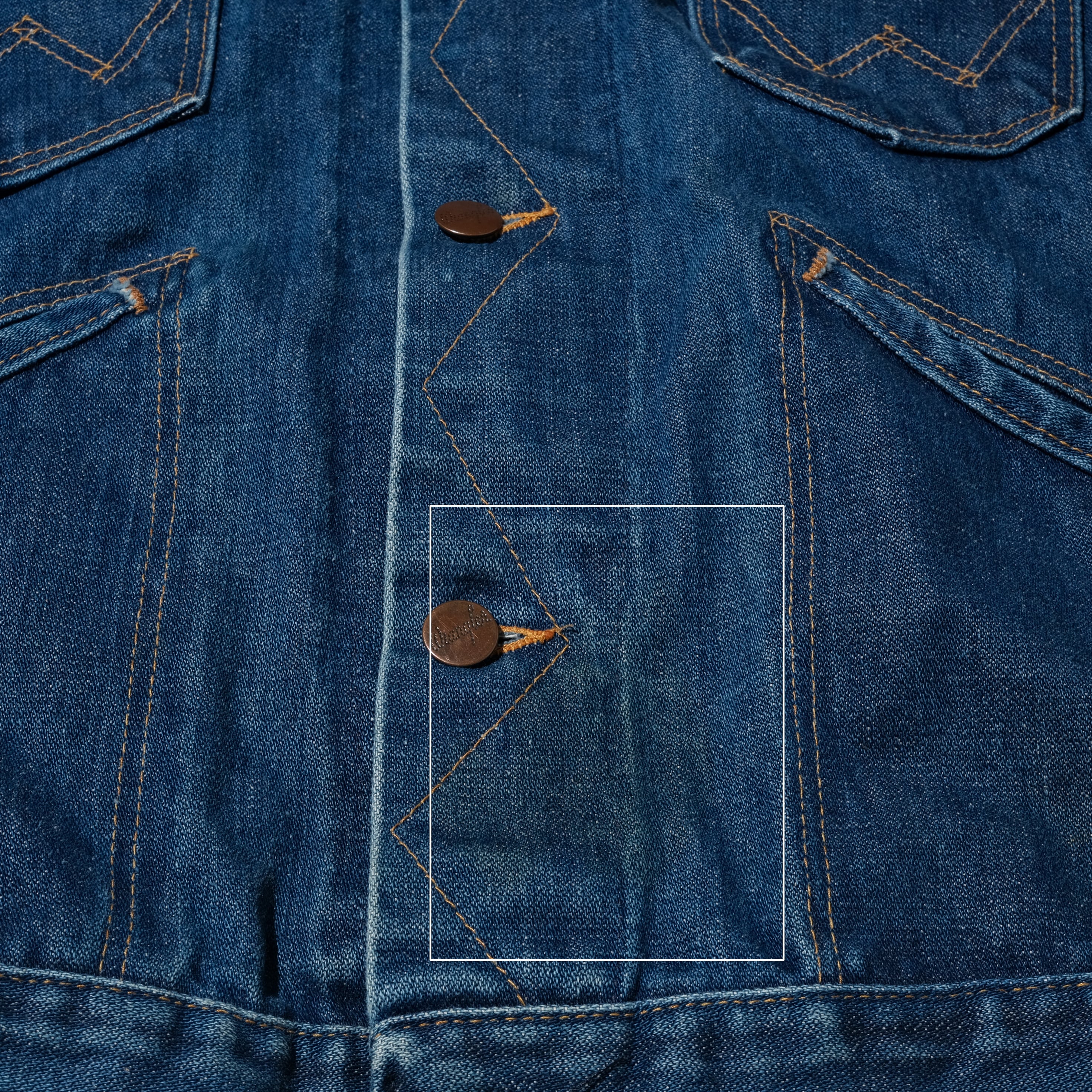 70's~ Wrangler 126MJ denim jacket made in USA[42] | goodbuy