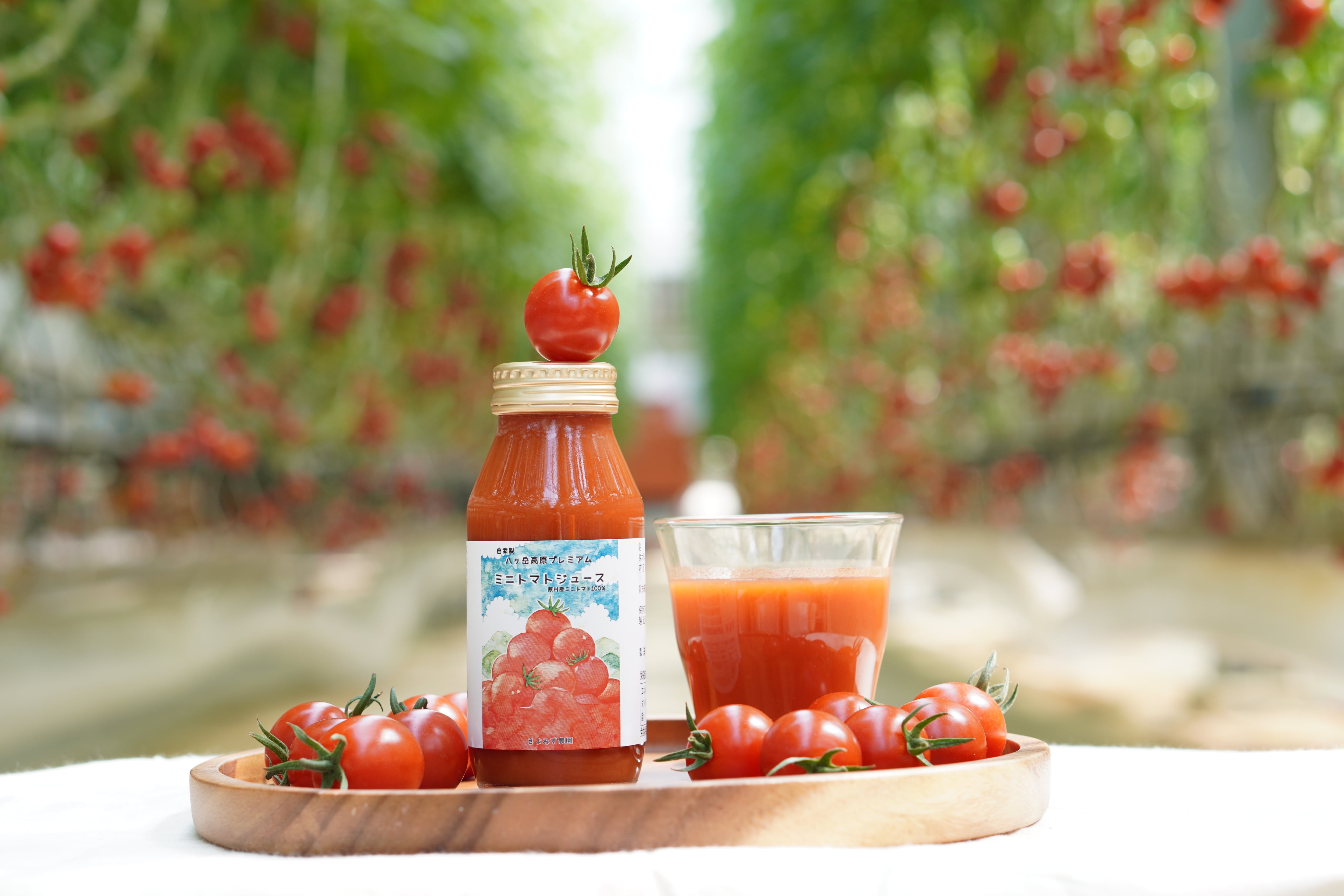 プレミアムミニトマトジュース（180mℓ×5本入り） | 八ヶ岳きよみず農園