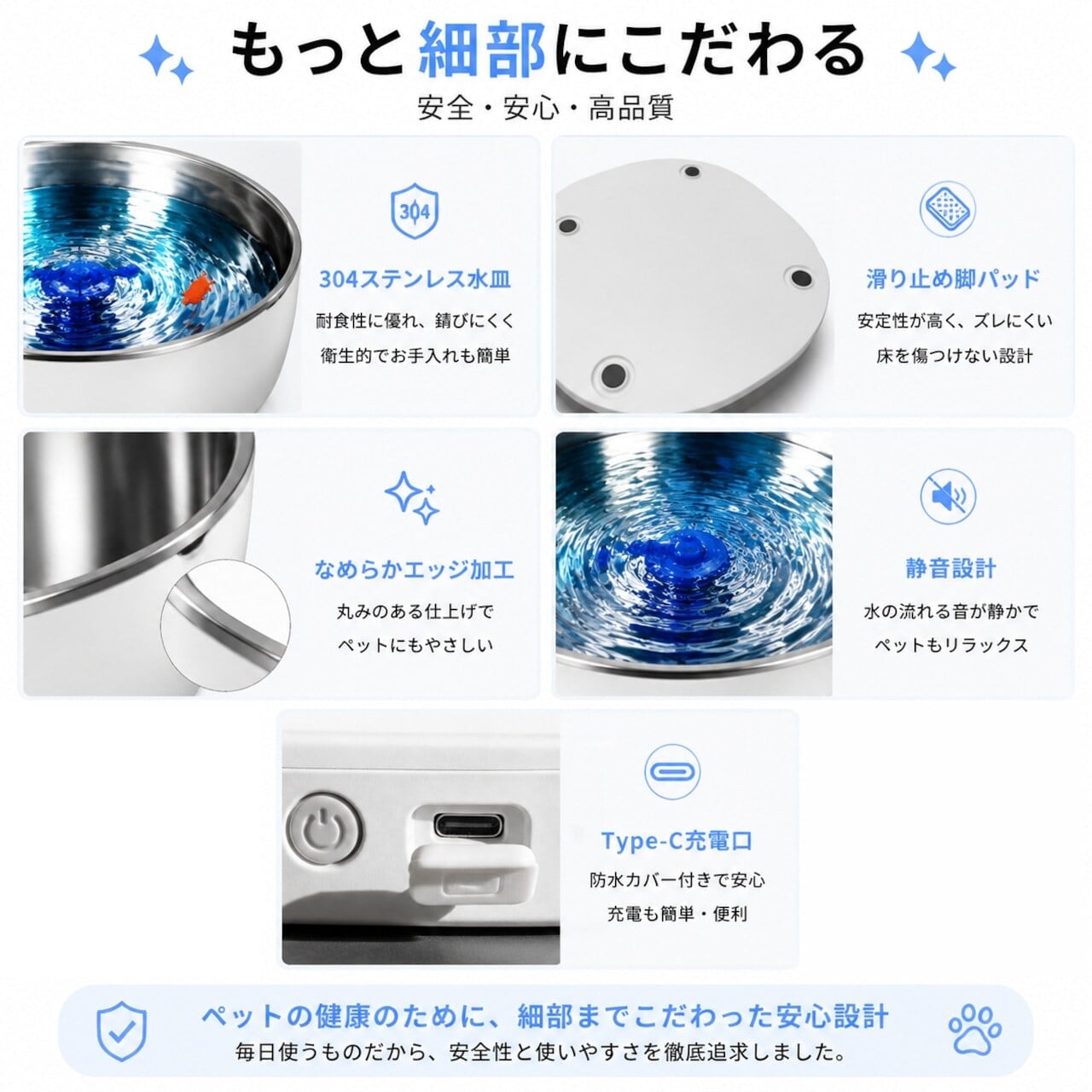 HY 666 . ペット用自動給水器 猫用給水器 犬用ウォーターボウル