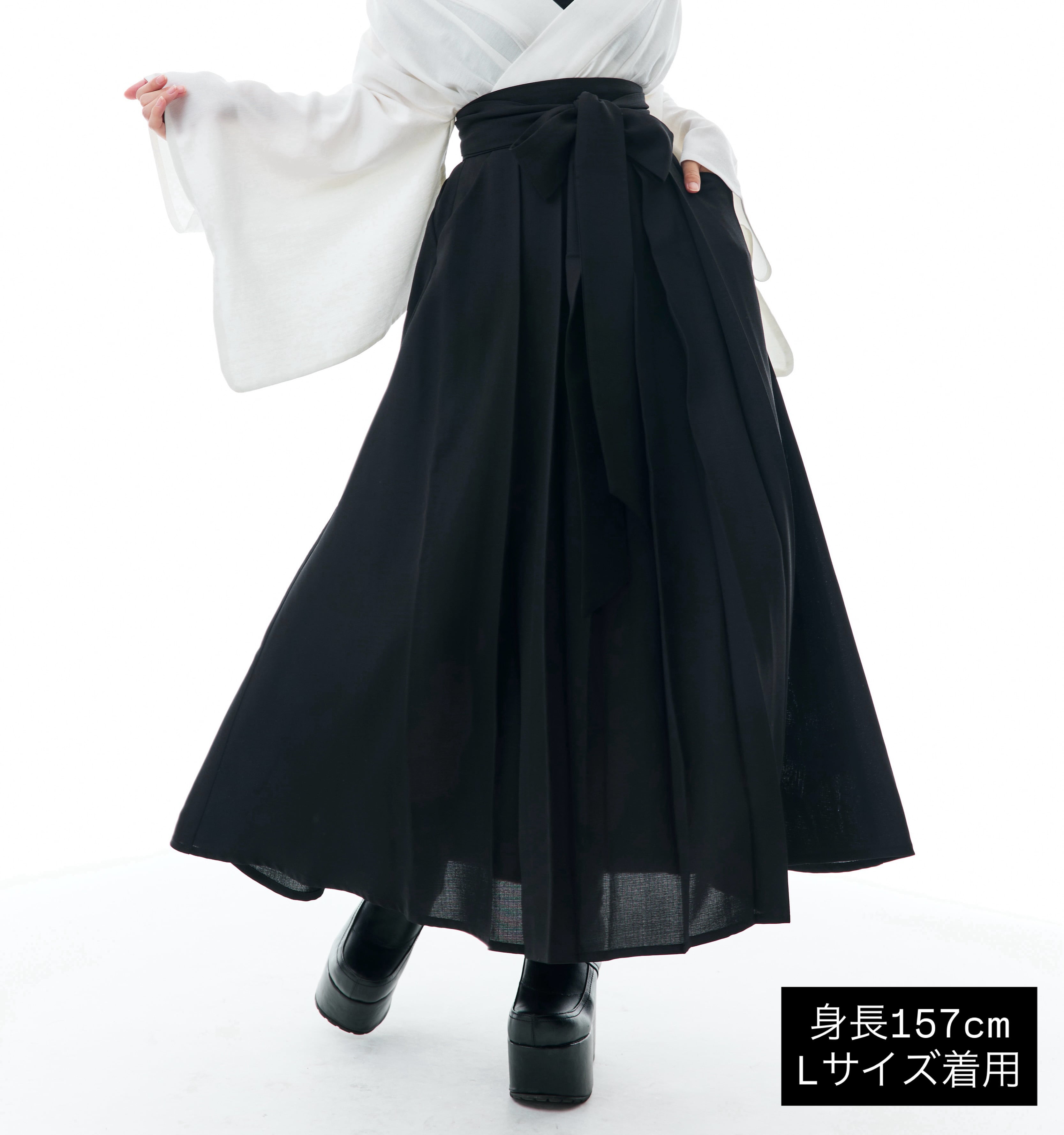 ☆Ｐ☆【ito_fukuoka】袴パンツ 楽天市場】プリーツ袴パンツ Knot 男女兼用 日本製 着物や洋服に