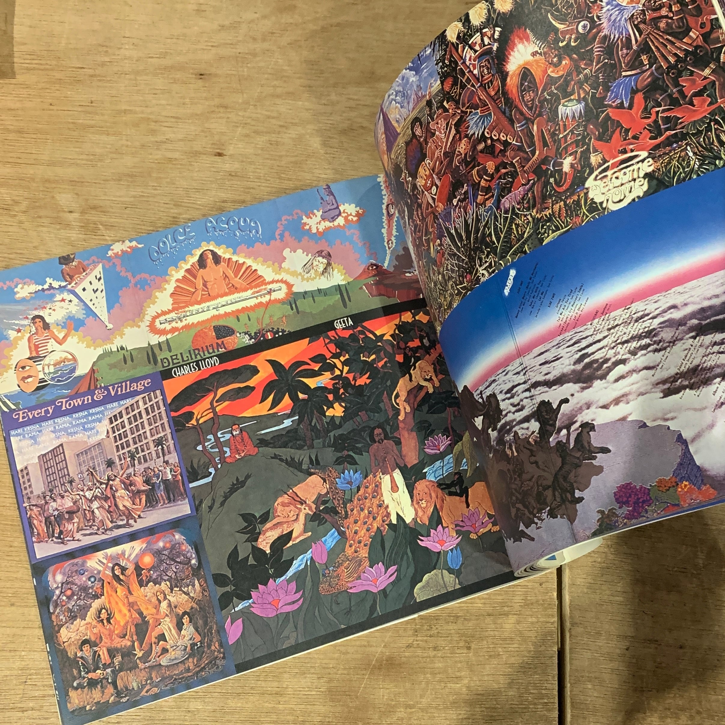 天地創造計画 レコードジャケットによる瞑想 / 横尾忠則 編・著者 (帯