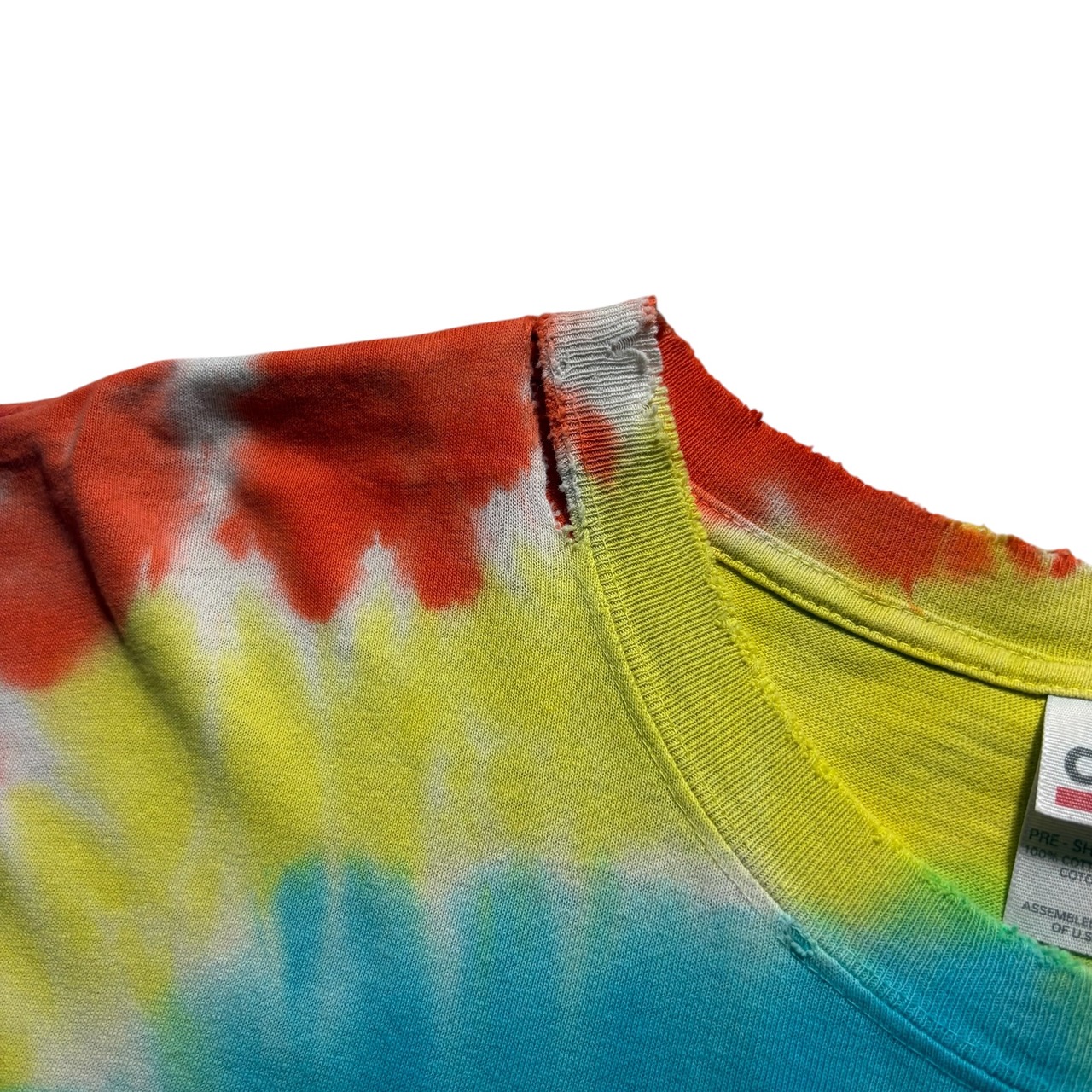 “Alice in Wonderland” tie dye print tee