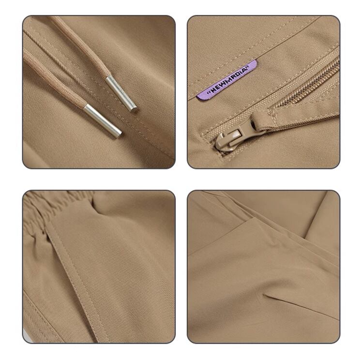 ★SIDE POCKET ZIPPER PARACHUTE SOLDIER PANTS　　　A0753