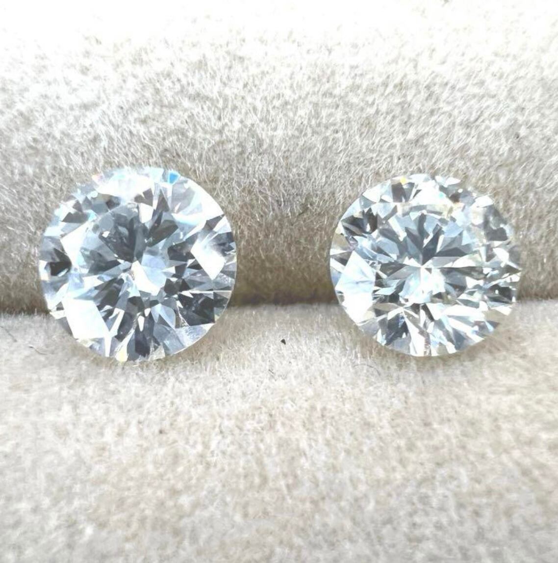 PT天然ダイヤモンドピアス 計0.9ct 中央宝石研究所 計1.059ct PT天然ダイヤモンドピアス 中央宝石研究所 | Mimi lushela