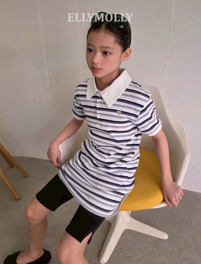 【予約】ellymolly / ピクニックカラーワンピース