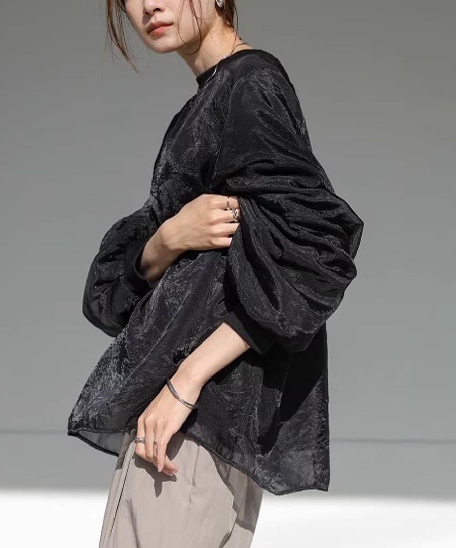 シアーレイヤードスエット◆トップス【t-11132】