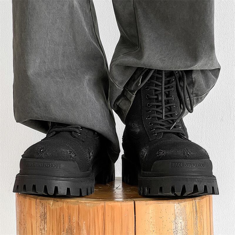 靴 Urban Cypher Grain Layer Boots Rugged Battalion Boots | Urban Cypher