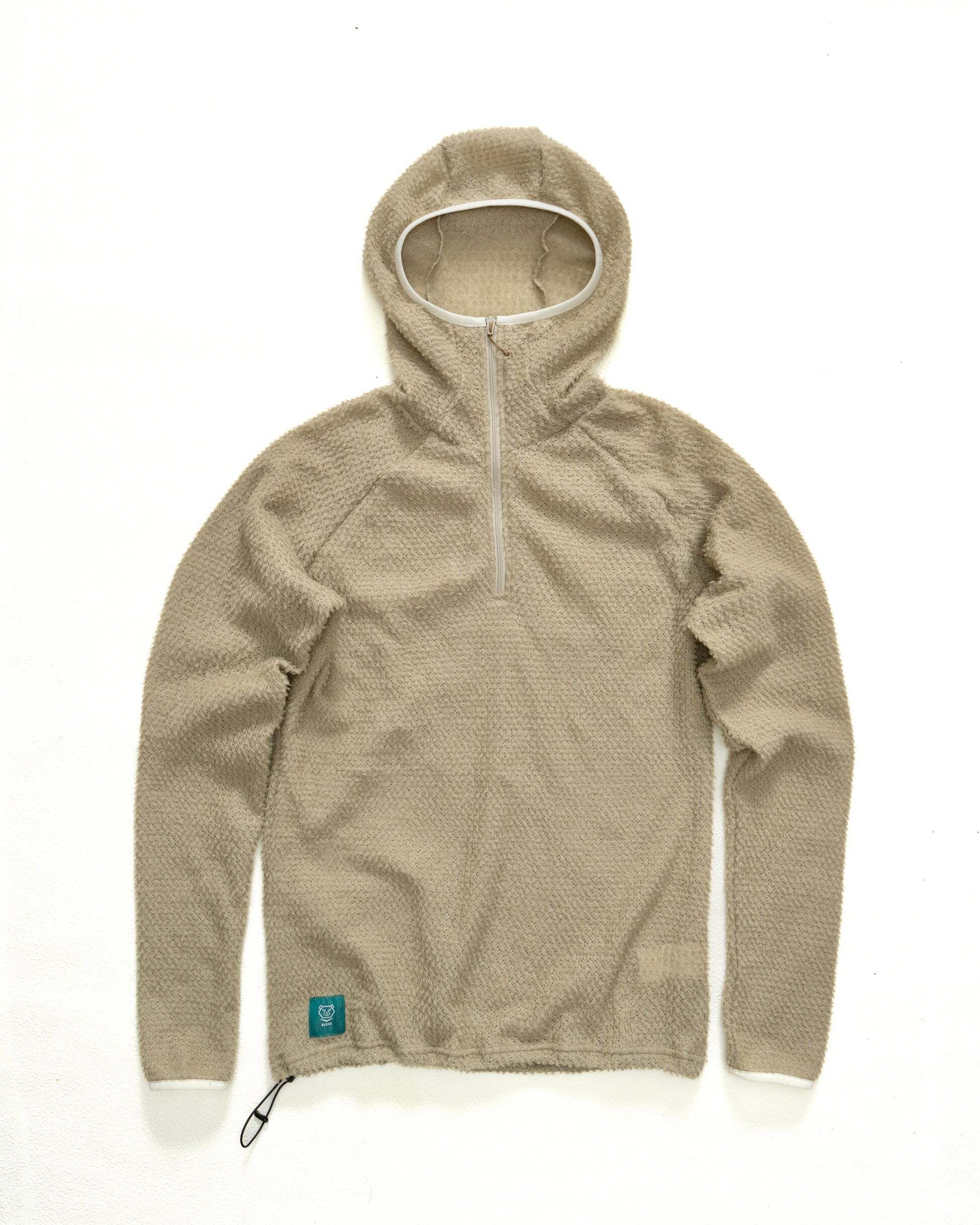 ULSUS 温か 2way Zipper Hoodie アルファダイレクト90フリース
