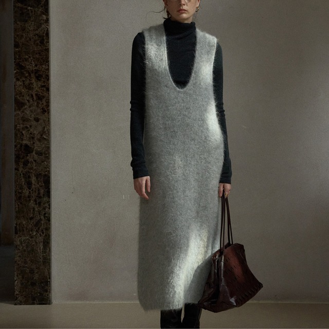 Long White Dress T3753