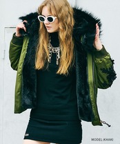 COOLA AF ペイント4wayジャケット (KHAKI)　CQ-47109