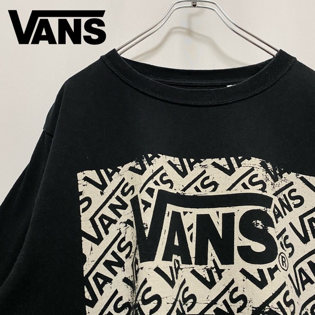 Vintage VANS Print T-Shirt | 古着屋 -LOW PRICE PARK-