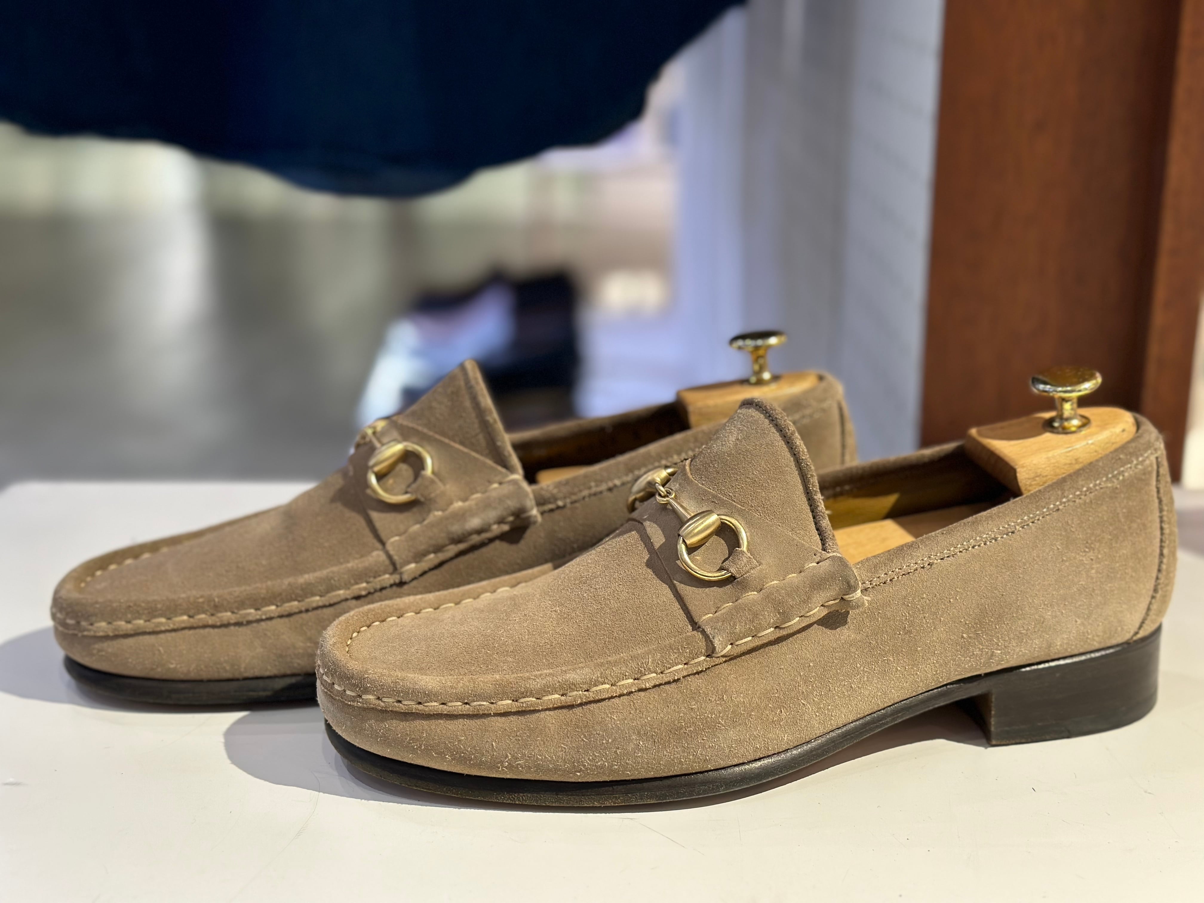 gucci グッチ ホースビットローファー 41 25.5cm 紳士靴 メンズ 