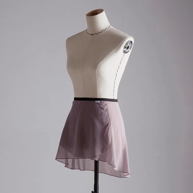 MORAINE 　ショートモーブ　ラップスカート