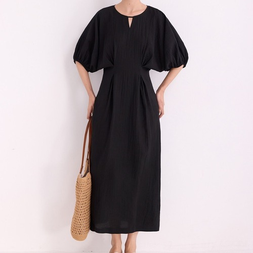 volume sleeve dress　10930