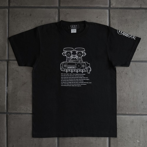Wanchester Racing A-type Engine T-shirts ワンチェスター・レーシング　Aタイプエンジン Tシャツ