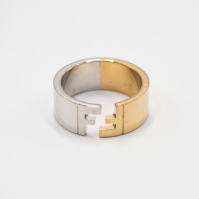 3/15掲載【現行品】FENDI 約23号 ANELLO FF リング GP フェンディ