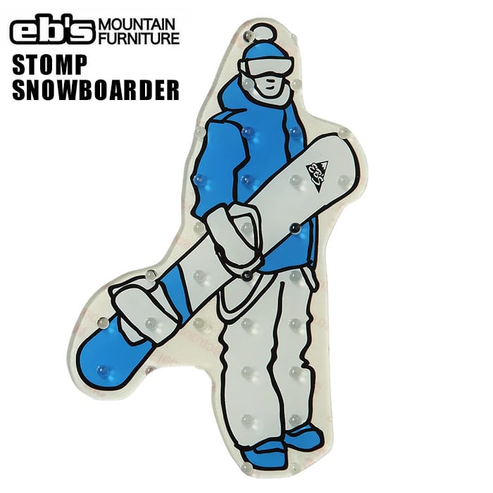 25-26 eb's エビス STOMP SNOWBOARDER 滑り止め ストンプ パッド