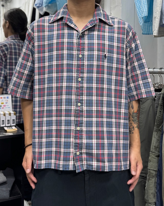 90’s~00’s Ralph Lauren Design Short Sleeve Shirt “BLAKE”【Other Side店】