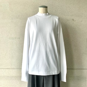 【ATON】SUPIMA AIR 12/-  MOCKNECK PULLOVER/KKAGSW0037