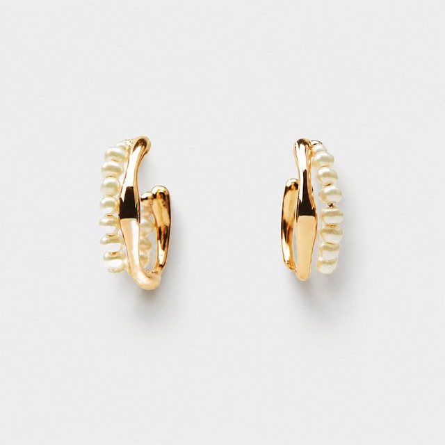 Double line pearl pierce A00039