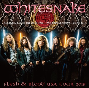 NEW WHITESNAKE  FLESH & BLOOD USA TOUR 2019 　1CDR+1BLURAY  Free Shipping