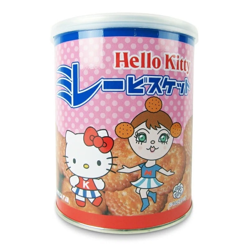 野村煎豆 ハローキティミレービスケット缶 250g | pxstore