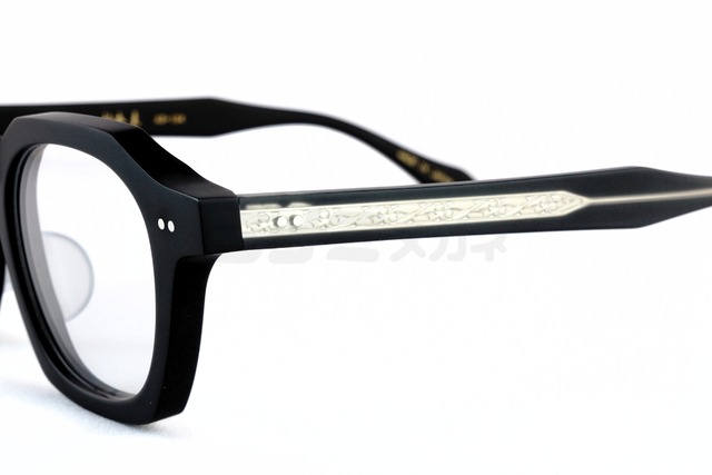 杉本 圭 メガネ KS-184 COL.2 多角形 芯張り ボストン クラウンパント 眼鏡 太セル スギモトケイ 鯖江 日本製 正規品-4枚目