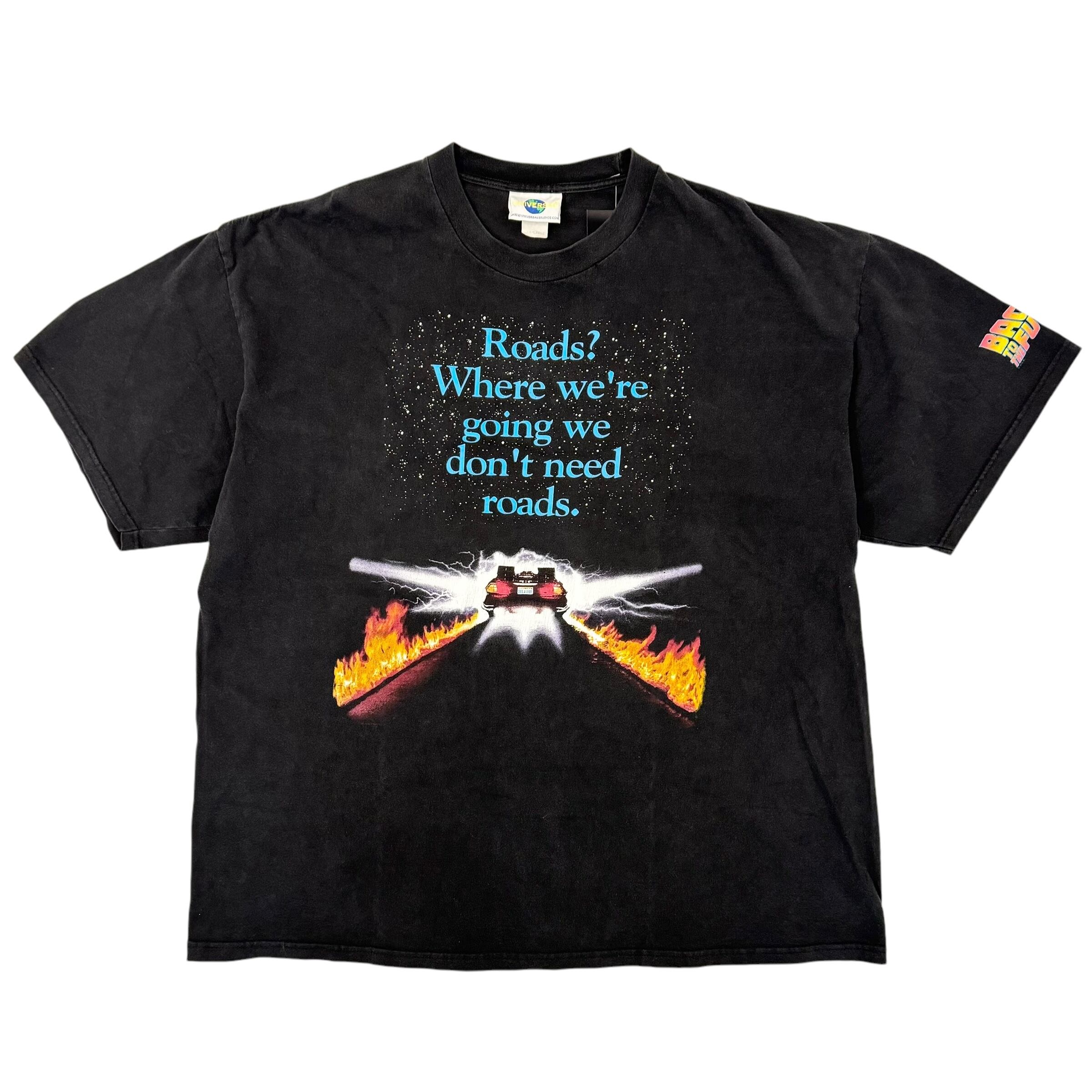 90s00s back to the future tシャツ