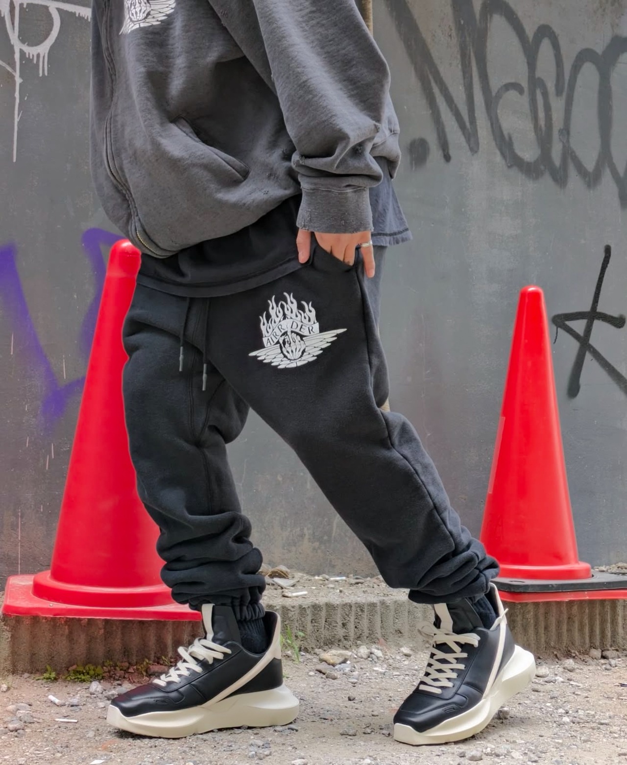 【ZAC∴VARGAS】air rider sweat PT(4色展開) - 12